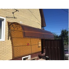 Кованые козырьки и навесы